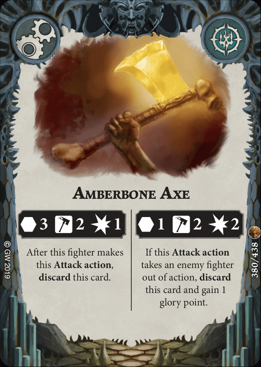 Amberbone Axe