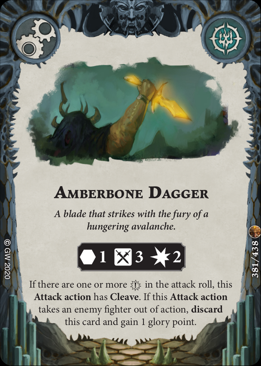 Amberbone Dagger
