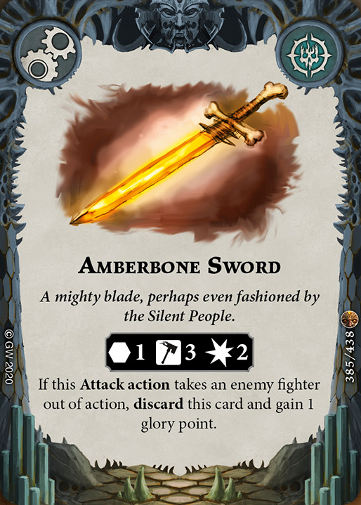 Amberbone Sword