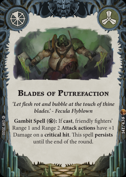 Blades of Putrefaction