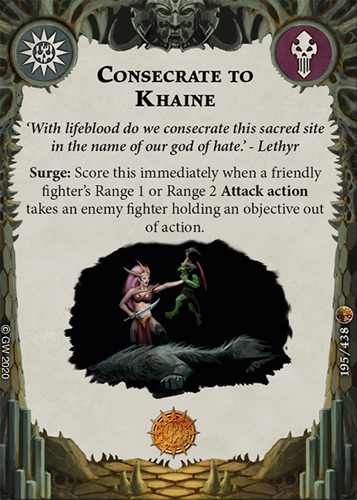 Consecrate to Khaine