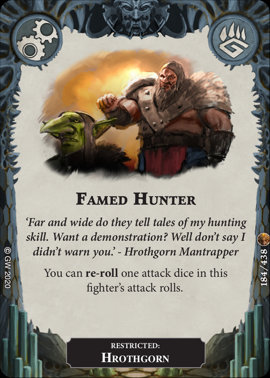 Famed Hunter
