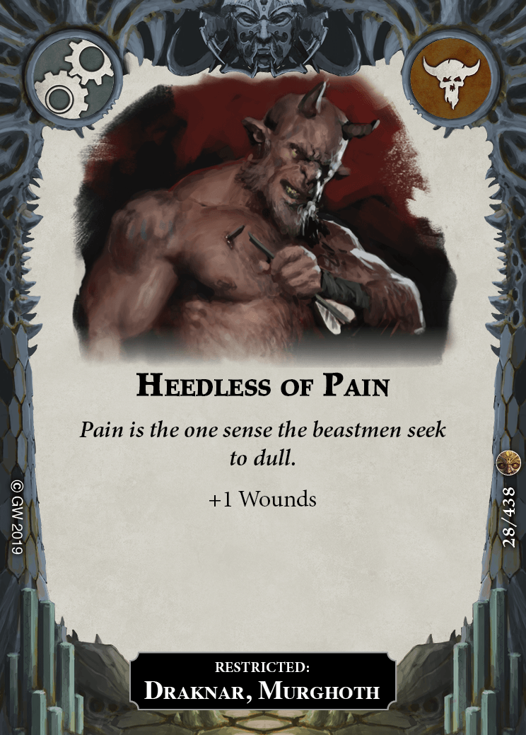 Heedless of Pain