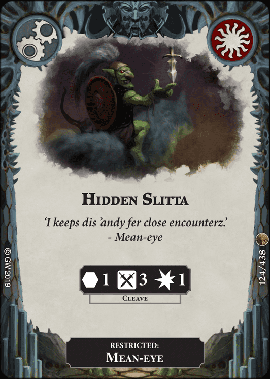 Hidden Slitta