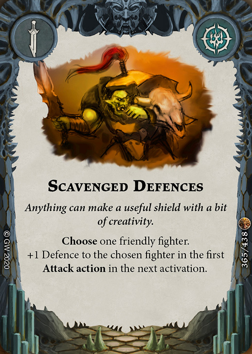 Scavenged Defences
