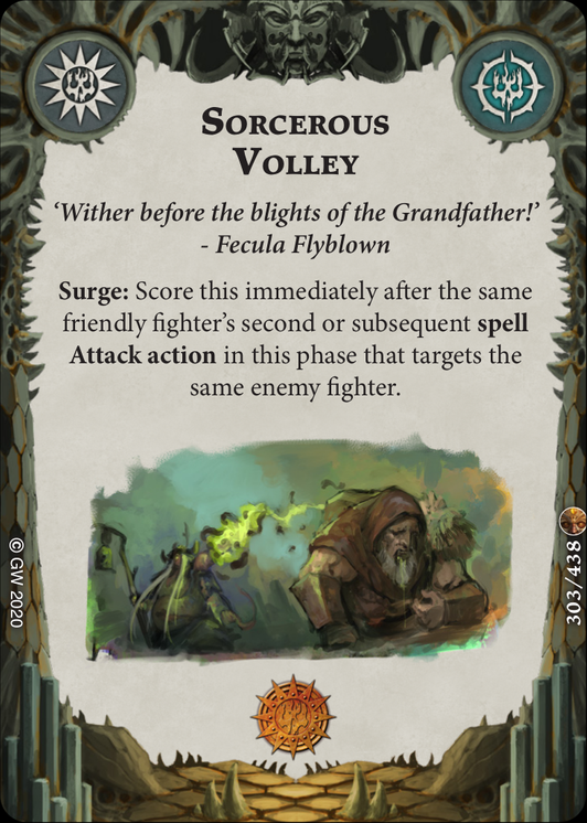 Sorcerous Volley