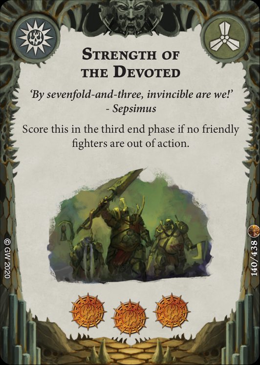 Strength of the Devoted