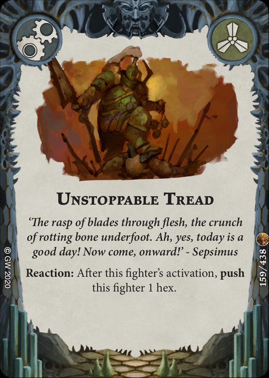 Unstoppable Tread
