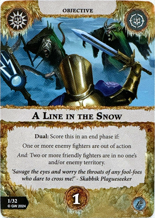 A Line in the Snow