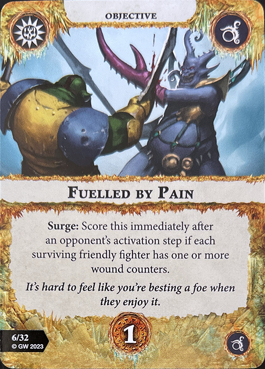 Fuelled by Pain