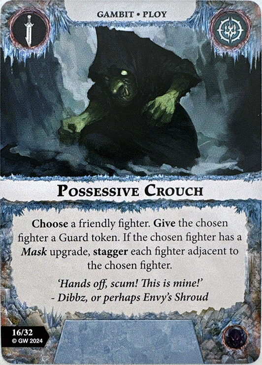 Possessive Crouch