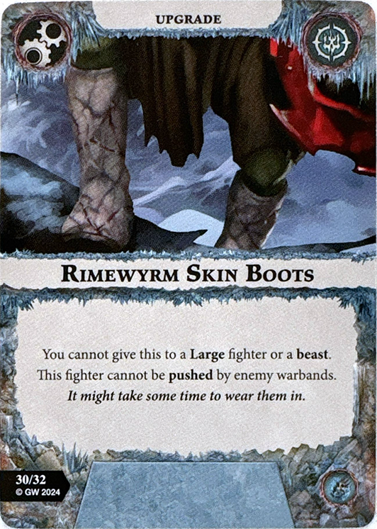 Rimewyrm Skin Boots