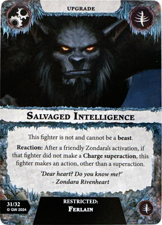 Salvaged Intelligence