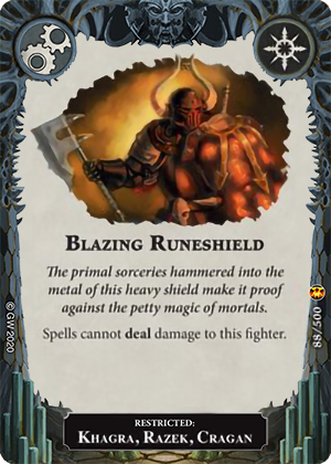 Blazing Runeshield