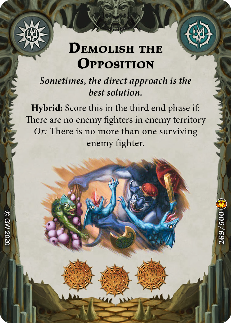 Demolish the Opposition