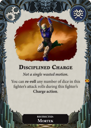 Disciplined Charge