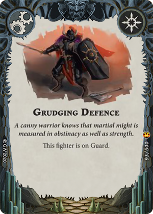 Grudging Defence