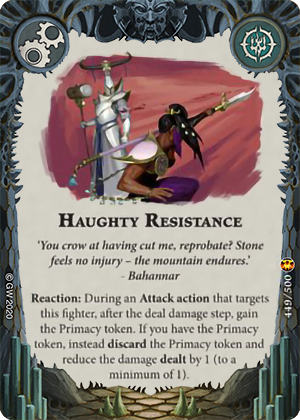 Haughty Resistance