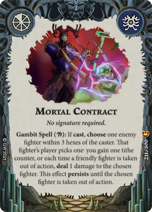 Mortal Contract