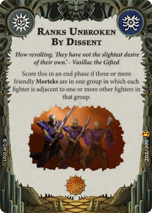 Ranks Unbroken By Dissent