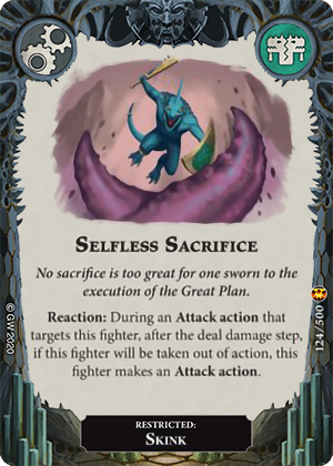 Selfless Sacrifice