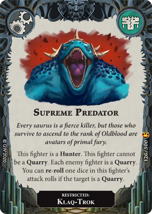 Supreme Predator