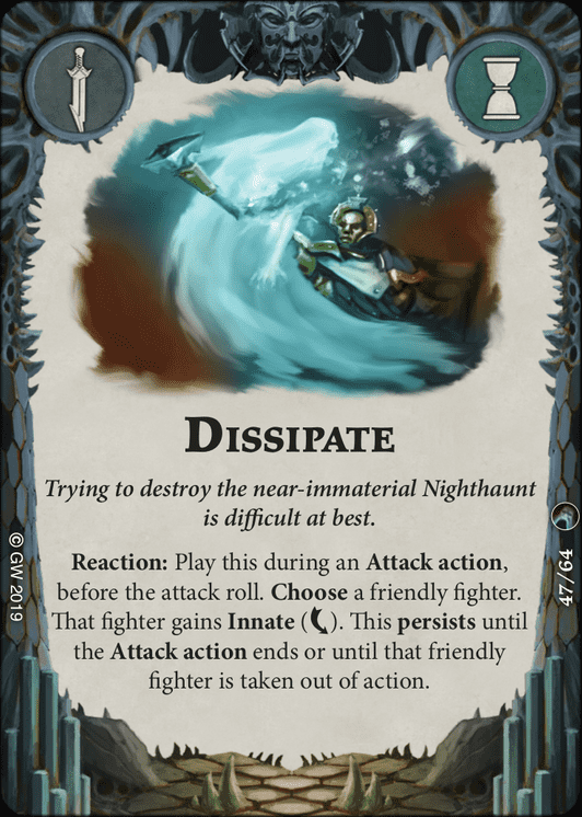 Dissipate