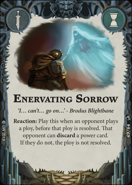 Enervating Sorrow