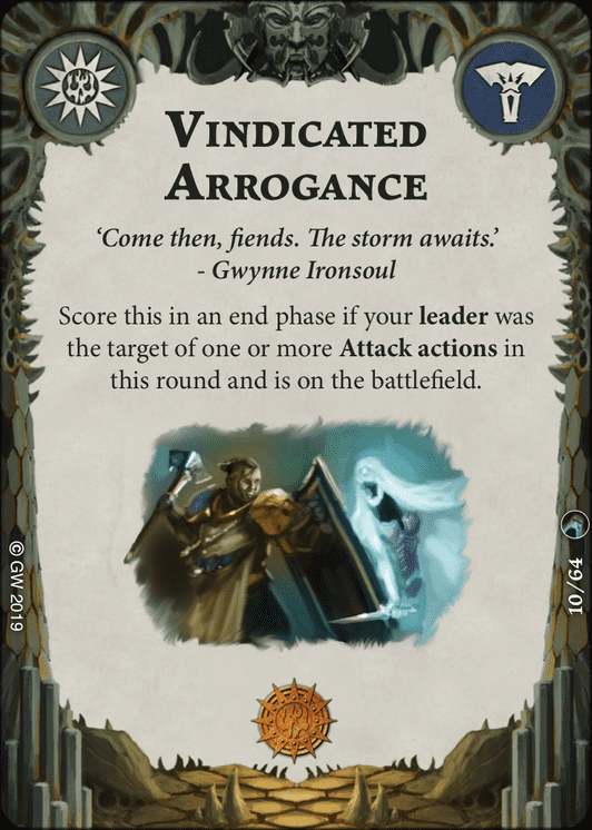 Vindicated Arrogance