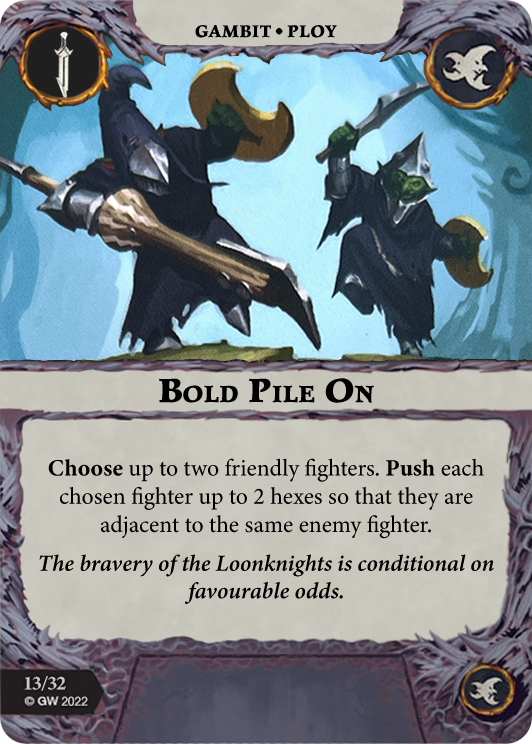 Bold Pile On