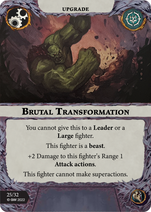 Brutal Transformation