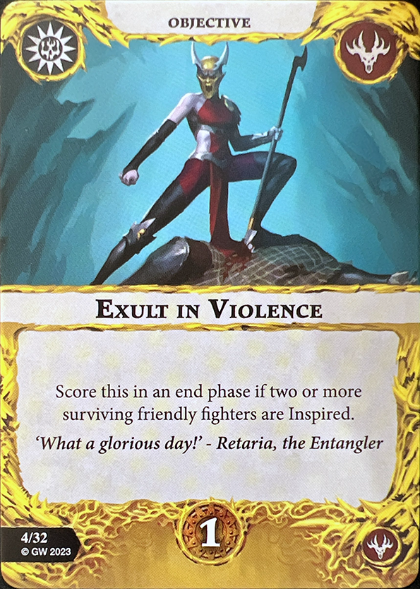 Exult in Violence