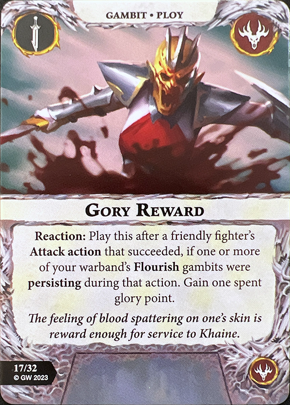Gory Reward