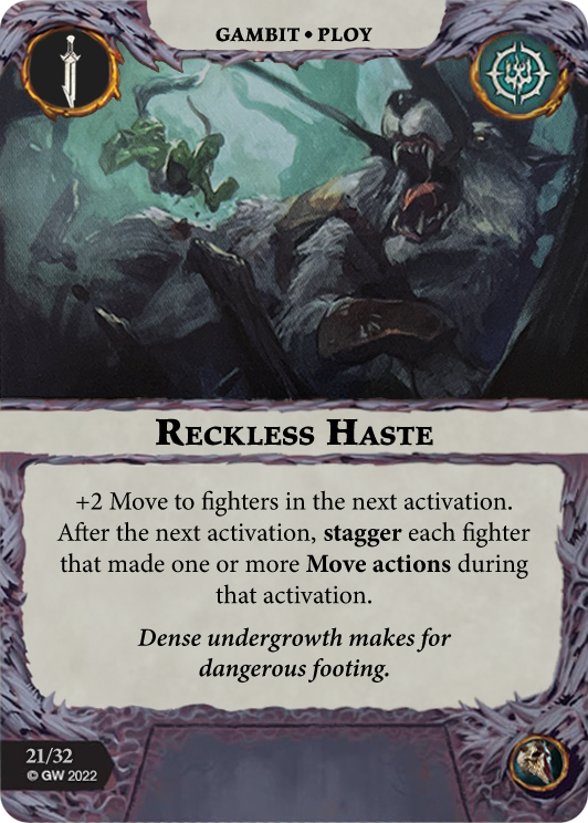 Reckless Haste