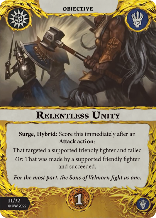 Relentless Unity