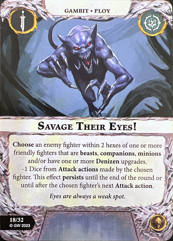 Savage Their Eyes!