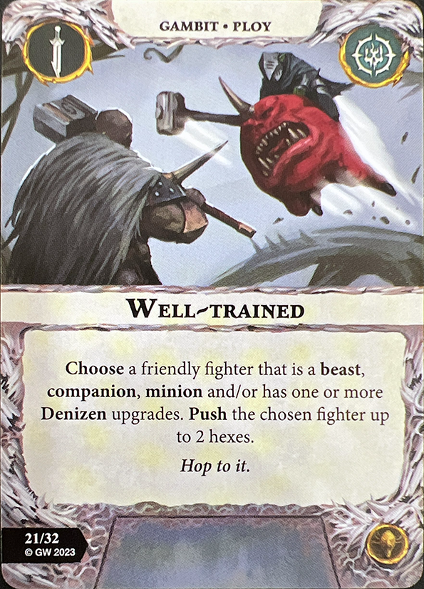 Well-trained