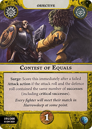 Contest of Equals