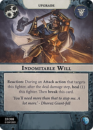 Indomitable Will