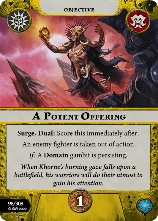 A Potent Offering