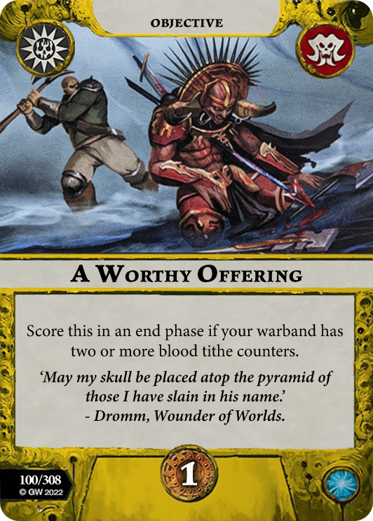 A Worthy Offering