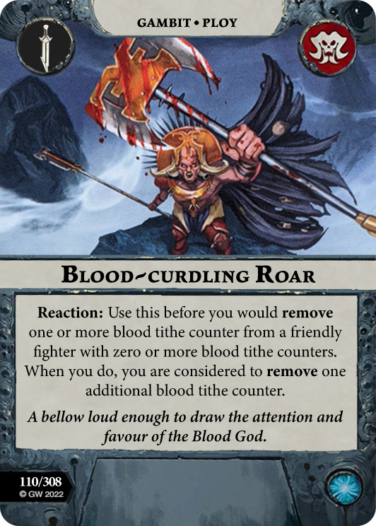 Blood-curdling Roar