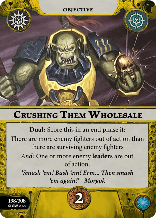 Crushing Them Wholesale