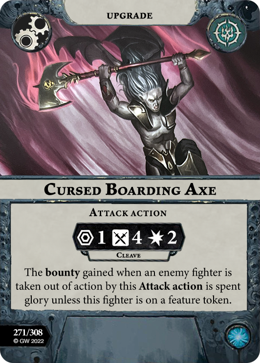 Cursed Boarding Axe
