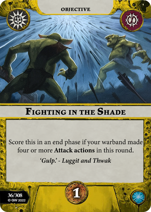 Fighting in the Shade