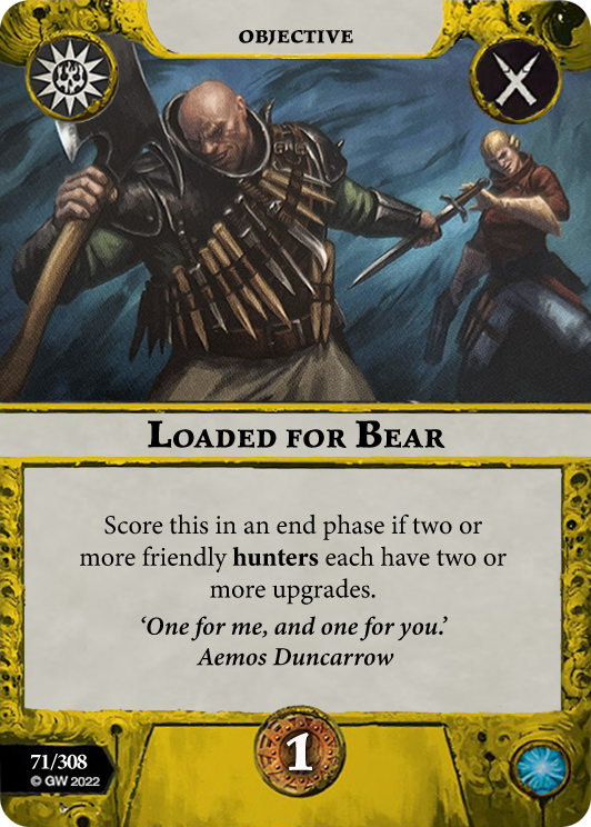 Loaded for Bear