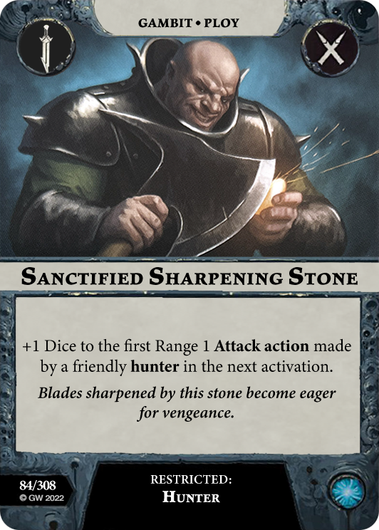 Sanctified Sharpening Stone