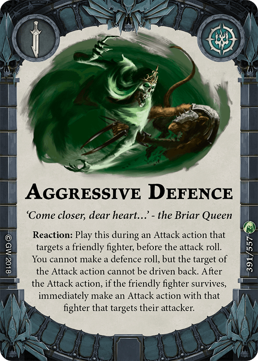 Aggressive Defence