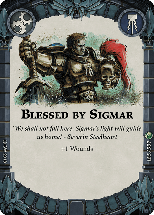 Blessed by Sigmar