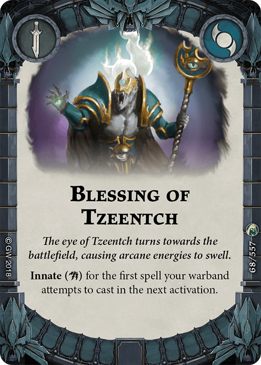 Blessing of Tzeentch